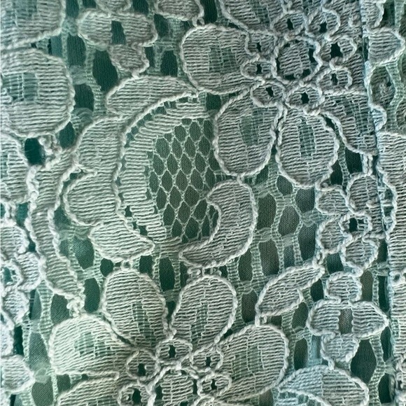 Lauren Ralph Lauren Lace Midi Dress‎ Sleeveless Sheath SZ 8 - Picture 6 of 14